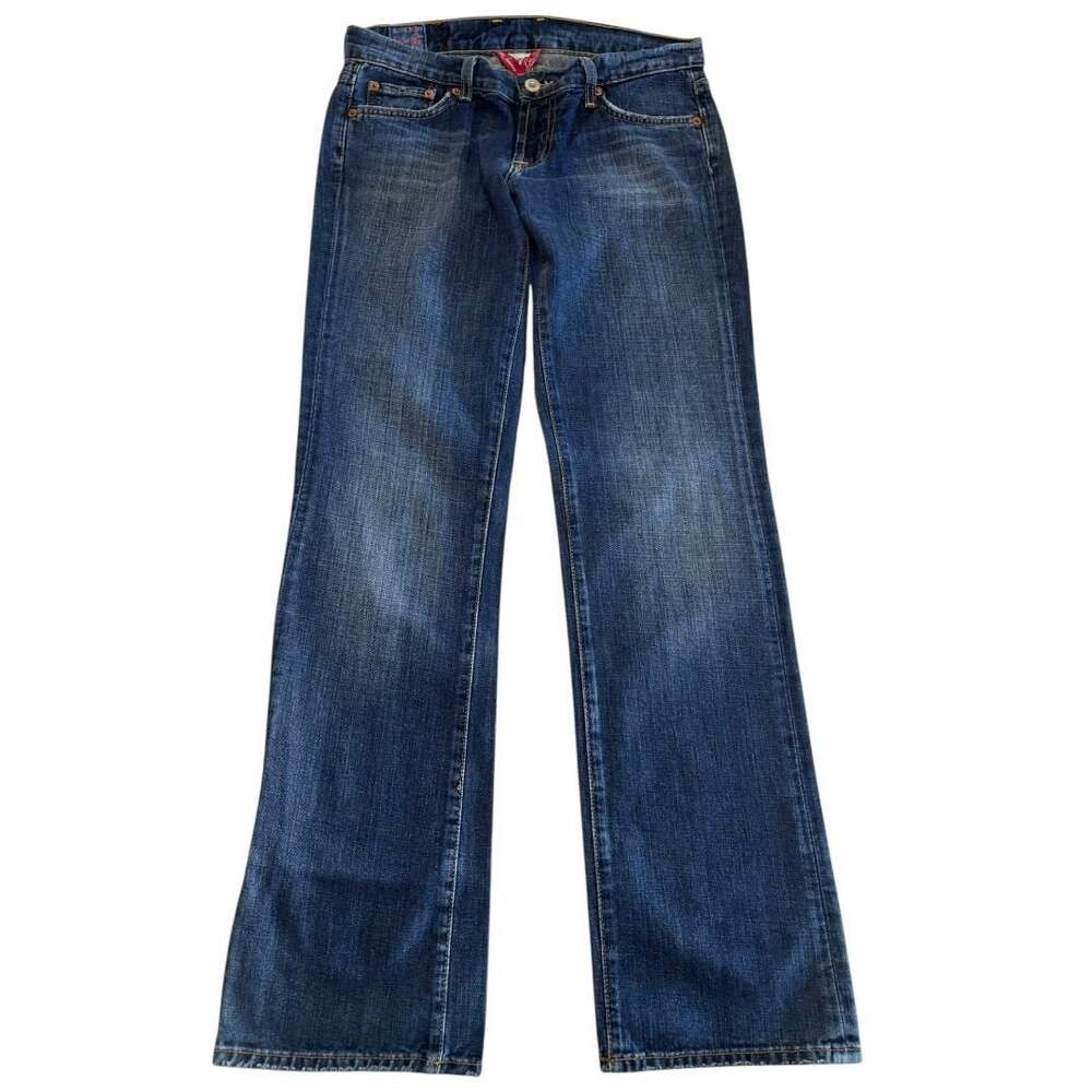 Lucky Brand Sundown Straight Leg Denim Jeans Women’s Size 2/26 Short Inseam - Picture 2 of 8